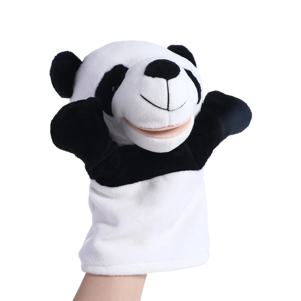 Anime    Panda Stuffed  Stuffed  Stuffed Animals Hand Finger Puppet Animal Puppet Plushed  Finger Puppet