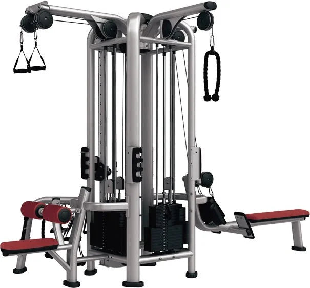 Commercial Home Use 4 Station Multi-Function Gym Equipment ABS Strength Training Workout Machines for Body Building