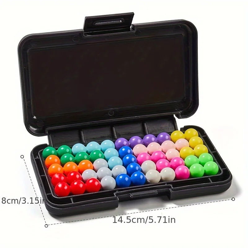 3D Puzzle Board Game - 200 Challenges for Kids, Brain Teaser Gifts for Boys Girls, Educational STEM Learning Toys