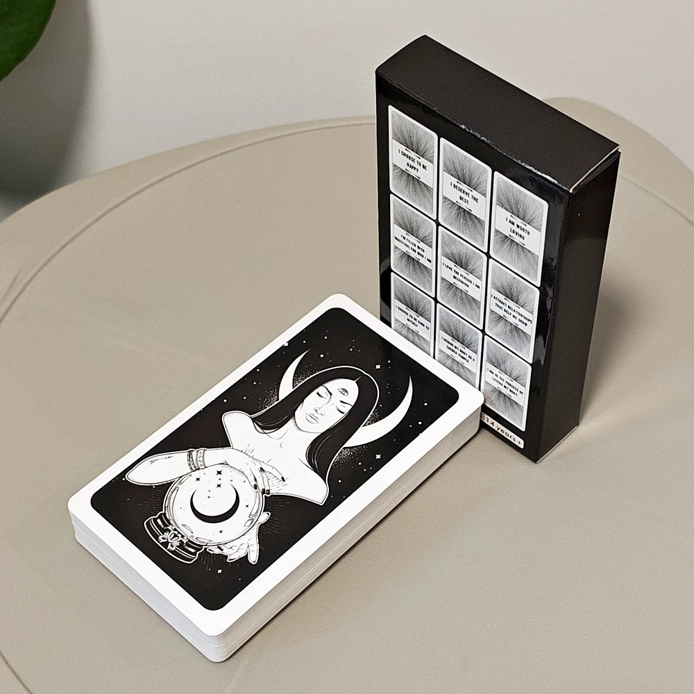 54 Pcs Self Love Affirmations Cards 10.3 X 6 Cm for Daily Inspiration, Manifestation & Mindfulness - Positive Quote Cards