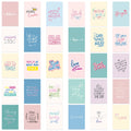 30pcs Love Yourself Self-encouragement Affirmations Quotes Card  For Her Birthday Gifts Photo Album Or Room Wall Decoration