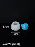 3D Rose Flower Silicone Candle Mold DIY Valentine's Day Scented Candles Soap Molds Plaster Resin Chocolate Craft Making Home Dec